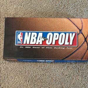 NBA Opoly Board Game